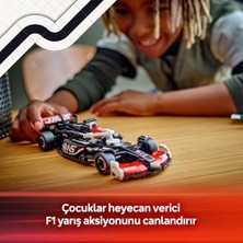 Mabeyn Speed Champions Moneygram Haas F1 Vf-24 Yarış Arabası 77250 – 10 Yaş ve Üzeri Kız ve Erkek Çocukları ile Motorseverler Için Sürücü Minifigür Içeren Yapım ve Sergileme Seti (263 Parça)