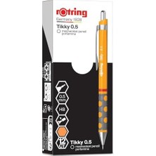 Mabeyn Tıkky Mekanik Kurşun Kalem, Mango Turuncu 0.5 mm