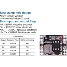 Mabeyn MP1584EN 3,3V 3A Ultra Küçük Boyutlu Dc-Dc Adım Aşağı Besleme Modülü