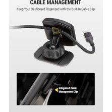 Mabeyn Magdmb Magicmount 360 Derece Ayarlanabilir Kafalı Araç Için Manyetik Telefon Tutucu