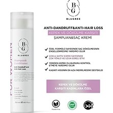Mabeyn Kadınlara Özel Dökülme ve Kepek Karşıtı Şampuan ve Saç Kremi 250 ml