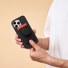 Mabeyn Popsockets Popwallet+ Entegre Değiştirilebilir Poptop - Siyah