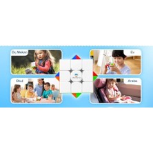 Mabeyn Go Manyetik 3x3 Rubik Küp Zeka Küpü Mg 356 Edu Klasik 48 Mıknatıslı Türkiye Resmi Satıcısı (Gan Üretimidir)