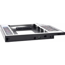 Mabeyn 1647 9,5 mm 2,5 Inç SSD HDD Sabit Disk Için Sürücü Sata 3 (Dizüstü Bilgisayar) Sabit Sürücü Çerçevesi SSD Veya Sata Diskinizi Harddisk Yuvasına Takıp, Bu Cihaz Da Dvd/cd Okuyucusuna Takılır