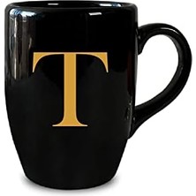 Mabeyn HKST101 T Harfli Kupa Bardak, Siyah