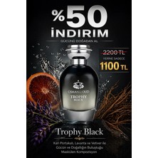 Osmanlı Oud Trophy Black EDP 100 ML Erkek Parfümü – Aromatik Odunsu - 4732