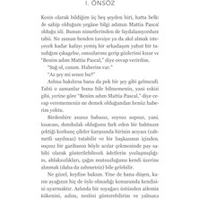 Mabeyn Merhum Mattia Pascal