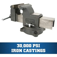 Mabeyn Wılton Tools 63302 15,24 cm Dükkan Vizesi, Siyah, 15,24 cm Çene