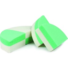 Mabeyn Çift Renkli Bölgesel Makyaj Süngeri Seti (4'lü)