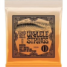 Mabeyn Ernie Ball Ukulele Ball End Şeffaf Naylon Ipler