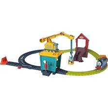 Mabeyn Thomas & Thomas ve ARKADAŞLARI™ Carly ve Sandy Oyun Seti Thomas ve Arkadaşları Carly ve Sandy Oyun Seti, Motorlu Tren ve Pist Seti HDY58