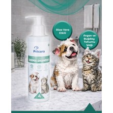 Petcura Evcil Hayvanlar Için Cilt Dostu Vitamin ve Doğal Yağ Destekli Derma Şampuan