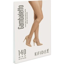 140 Den. 18-20 Mmhg Diz Altı Çorabı - Ten - 3