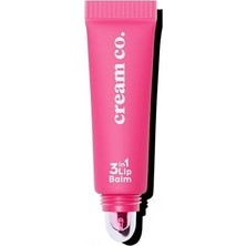 Mabeyn Cream Co. Nemlendirici Parlatıcı 3in1 Lip Balm, Dudak Bakım, Bubblegum Pembe, Hyaluronik Asit Seramid
