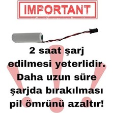 Mabeyn 3.7 Volt 800 Mah Şarj Edilebilir Şarjlı Pil Kumandalı Araba ve Oyuncaklarla Uyumlu Yedek Pil