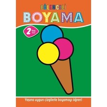 Mabeyn Eğlenceli Boyama 2 Yaş Üstü (4'lü Pastel Boya Hediyeli)