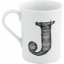 Mabeyn Porland 04A+P016099 Harf Kupa Kupa, Porselen