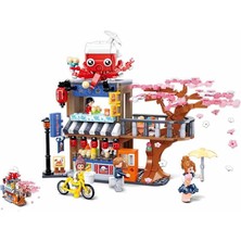 Mabeyn Happy Sakura Market Yapım Seti, 548 Parça