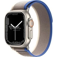 Mabeyn Series Se/11/10/9/8/7/6/5/4/3 ile Uyumlu Kumaş Kordon 49MM/46MM/45MM/44MM Series 10 42MM/41MM/40MM/38MM