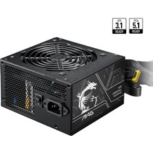 MSI Msı Psu Mag A650BN Pcıe5 Iı Power Supply