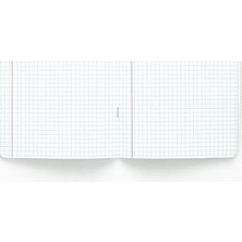 Mabeyn Colors A4 60 Yaprak Kareli Defter 3'lü Paket, Mor, Yeşil, Sarı