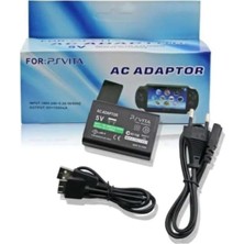 Mabeyn Psp Vita Adaptör Psp Vita Şarj Cihazı Psp Vita 5 Volt 1500 Mah Adaptör