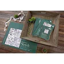 Mabeyn Strathmore 400 Serisi Recycled Sketch Defteri 22.5 * 30 cm 100 Yaprak