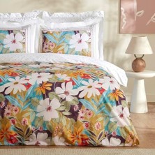 Mabeyn Lumire %100 Pamuk Tek Kişilik Nevresim Takımı Multicolor