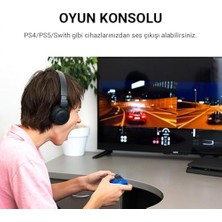 Mabeyn USB Ses Kartı 3.5mm Kulaklık ve Mikrofon Girişli Siyah