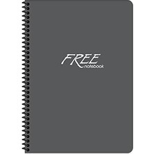 Mabeyn A5 80 Yp.çizgili Pp Kapak Defter-6lı Paket