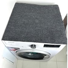 Mabeyn Çamaşır Makinası Örtüsü Koruma Matı Kaymaz Taban Sıvı Geçirmez Yıkanabilir
