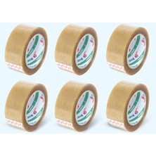 Mabeyn 45 mm x 100 mt Solvent Akrilik Koli Bandı 6 Adet