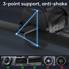 Mabeyn Tanzato Otomobil Cep Telefonu Tutucu, Titreşim Önleyici Mag-Safe Araç Tutucu, 14/13/12 Serisi ve Tüm Akıllı Telefonlar Için, Araç Tutucu, 360° Dönebilir, Mıknatıslı Cep Telefonu Tutucu, Araç