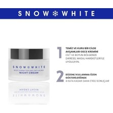 Mabeyn Snow White Leke ve Yaşlanma Karşıtı Gece Kremi 50ML