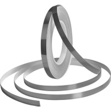 Mabeyn 0.5 cm 50 Metre Gri Arası Yapışkanlı Şerit Bant Dez Bandı