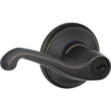 Mabeyn F51A Fla 716 Flair Lever Anahtarlı Giriş Kilidi, Yaşlı Bronz