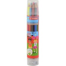 Mabeyn Color - Kuru Boya Kalemi - 12'li Plastik Tüp