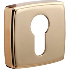 Mabeyn Gl Altın Kare Çizgili Rozet Kapağı