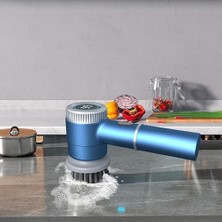 Mabeyn Mio CB160 Yeni Nesil 2000MAH Çok Amaçlı Şarjlı Temizlik Fırçası - Mavi