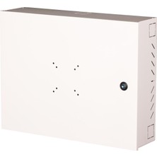 LANDE DVRboxE 19" Duvar Tipi Güvenlik Kabini – Kilitli Metal Network Kabinet, Modem & DVR/NVR Kayıt Cihazı Dolabı, Mini Rack Server Kabini, 550x152x435 mm