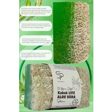 Mabeyn El Yapımı Doğal Kabak Lifli Aloevera Sabunu