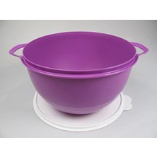 Mabeyn Tupperware Karıştırma Kabı Maximilian 10,0 L Lila Kase Peng Partybombe Salata Barı