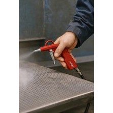 Mabeyn Rayno Endüstriyel Hava Tabancası | Profesyonel Kompresör Üfleme Tabancası | Metal Uçlu – Dayanıklı Kırmızı Gövde | Toz Temizleme, Atölye, Oto Bakım Için Hava Tabancası