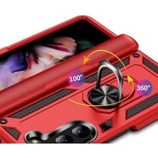 Mabeyn Galaxy Z Fold 5 Uyumlu Vega Kılıf-Mavi