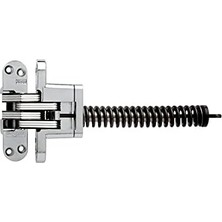 Mabeyn - 218ICUS26D 218IC 4,4 cm Kapılar Için Çinko Görünmez Kapat, Krom Dış Kaplama