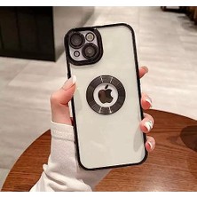 Mabeyn Tia Aks iphone 13 Uyumlu Lens Korumalı Lazer Kılıf Siyah