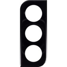 Mabeyn Galaxy S22 Plus ile Uyumlu 3D Kamera Lens Koruma Camı Siyah