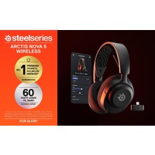 Mabeyn Arctis 5x Multi- Gaming Headset — Neodymium Magnetic Drivers — 100+ Audio Presets — 60 Hr — 2.4ghz Or Bt — Clearcast Gen2.x Mic — Xbox, Pc, Ps, Switch, Mobile