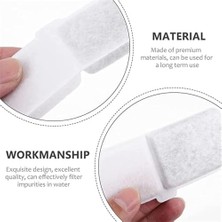 Mabeyn Aputue Kedi Suluğu Filtresi, 10 Adet Aktif Karbon Içeren Kedi Çeşmesi Filtresi, Otomatik Evcil Hayvan Su Dispanseri Için Yedek Filtre, Köpekler ve Kediler Için