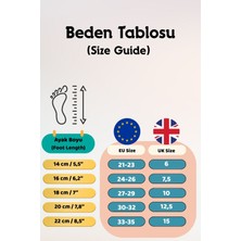 Beniizle Unisex Bebek Çocuk Kaydırmaz Taban Deniz Ayakkabısı Havuz Patiği